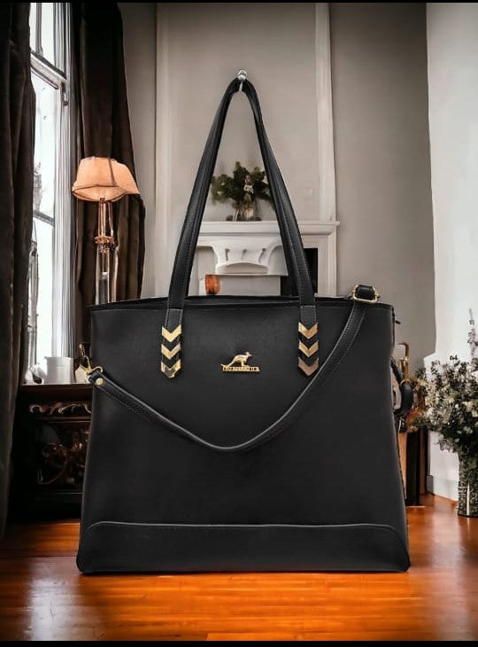 VERONA LUXE TOTE BLACK