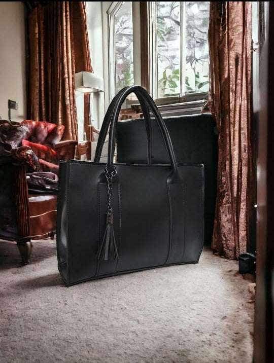 LEUX TOTE BLACK