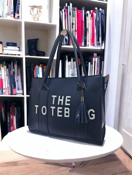 THE TOTE BAG BLUE