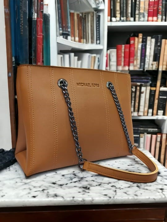 MK CLASSIC TOTE BROWN