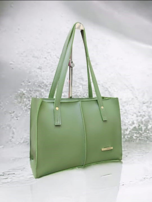 LINEAR TOTE GREEN