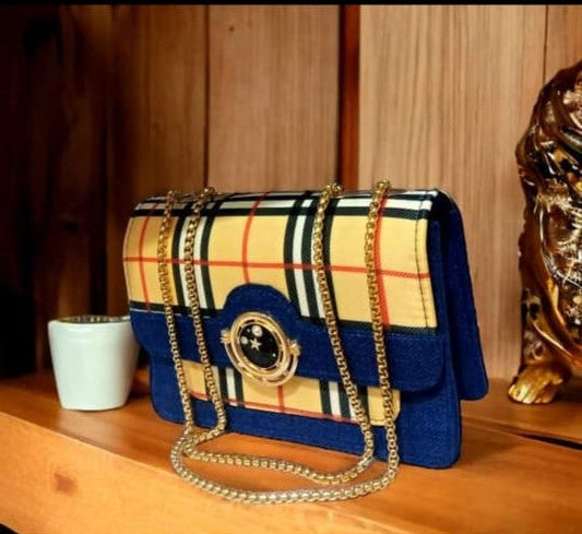 ROYAL GRID CROSSBODY BAG