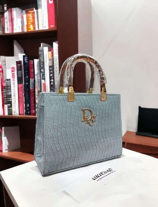 ARCYLIC HANDBAG BLUE