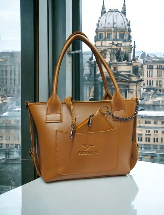 EMPRESS TOTE BROWN