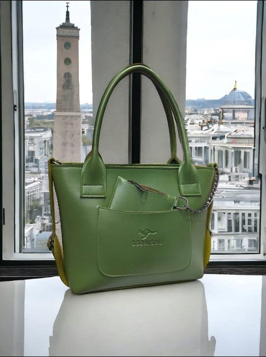 EMPRESS TOTE GREEN