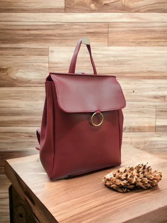 RING BAGPACK MAROON