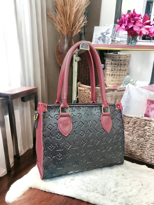 LV Crimson Noir Monogram Maroon & Black