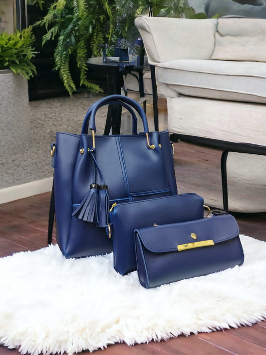 Sienna Elegance Trio Navy Blue